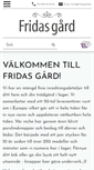 Mobile Screenshot of fridasgard.se